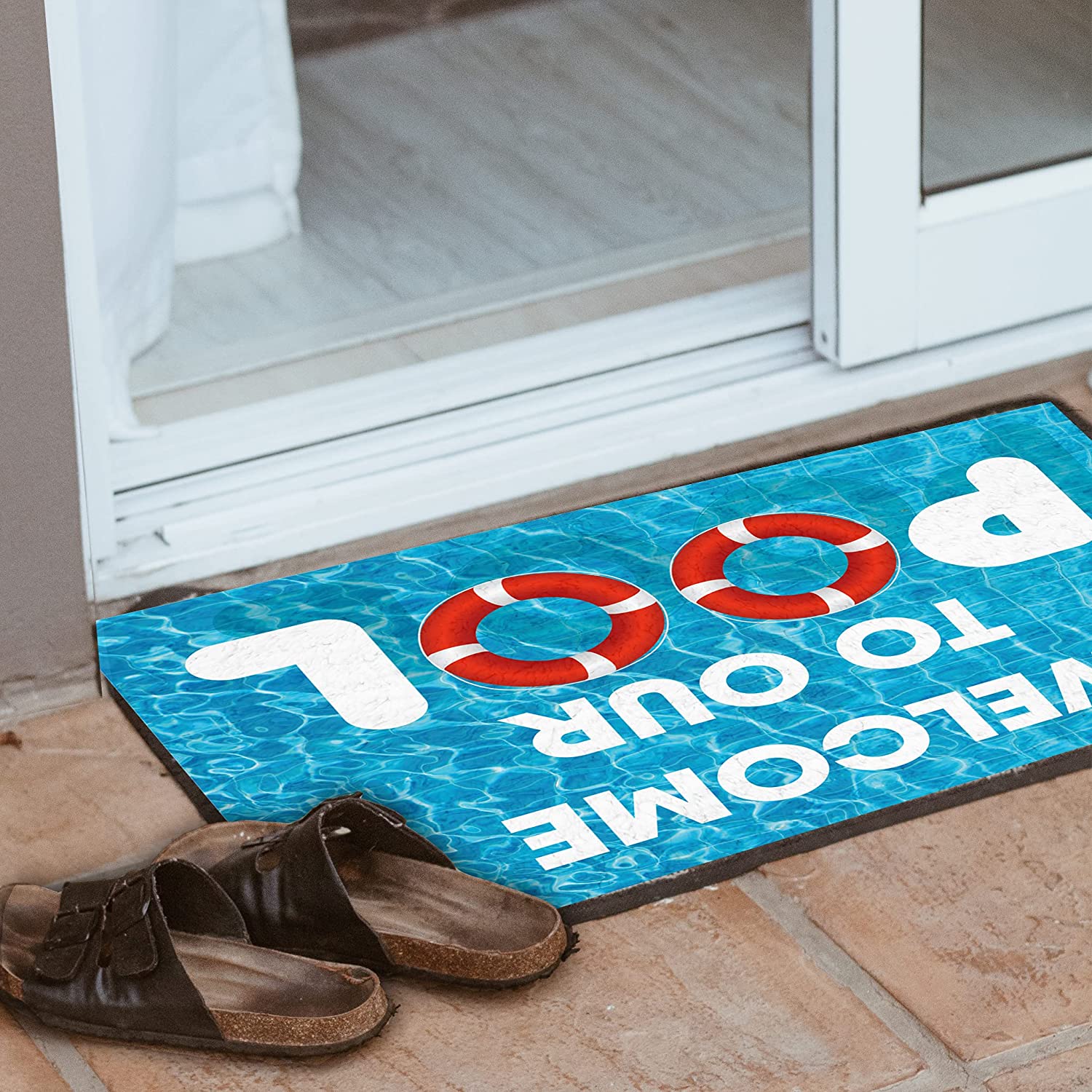 Welcome to Our Pool Doormat