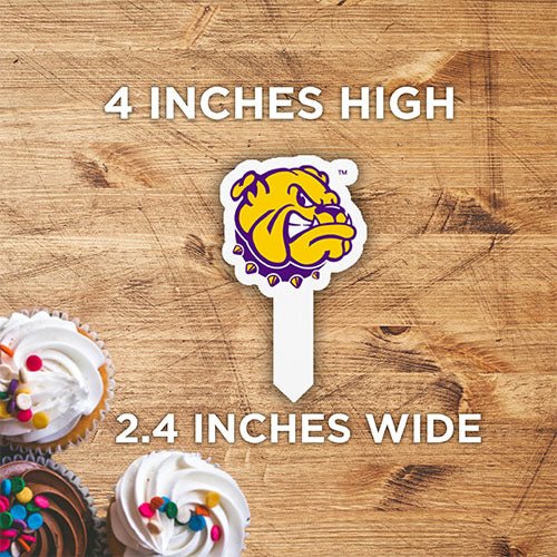Western Illinois University Cupcake Toppers, Officially Licensed - Image 5