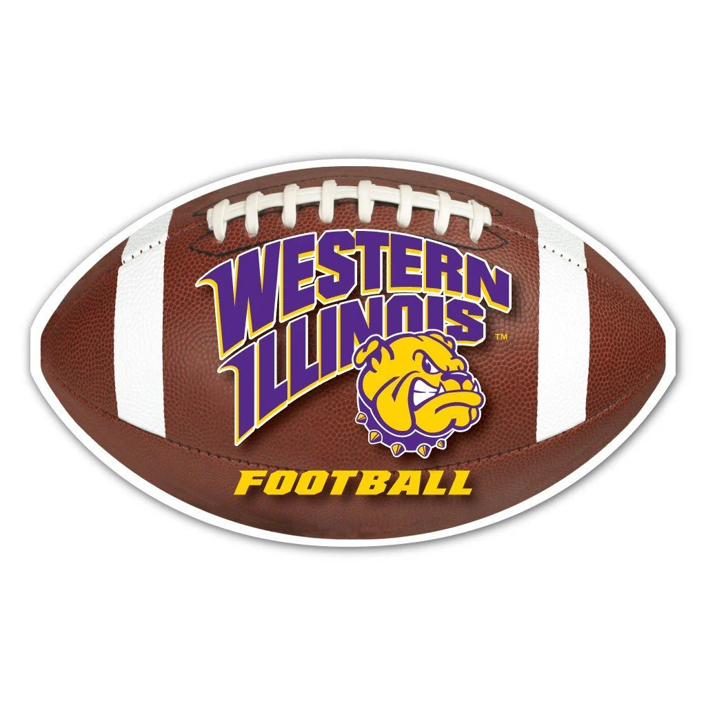 Western Illinois University Football Yard Sign - Image 2