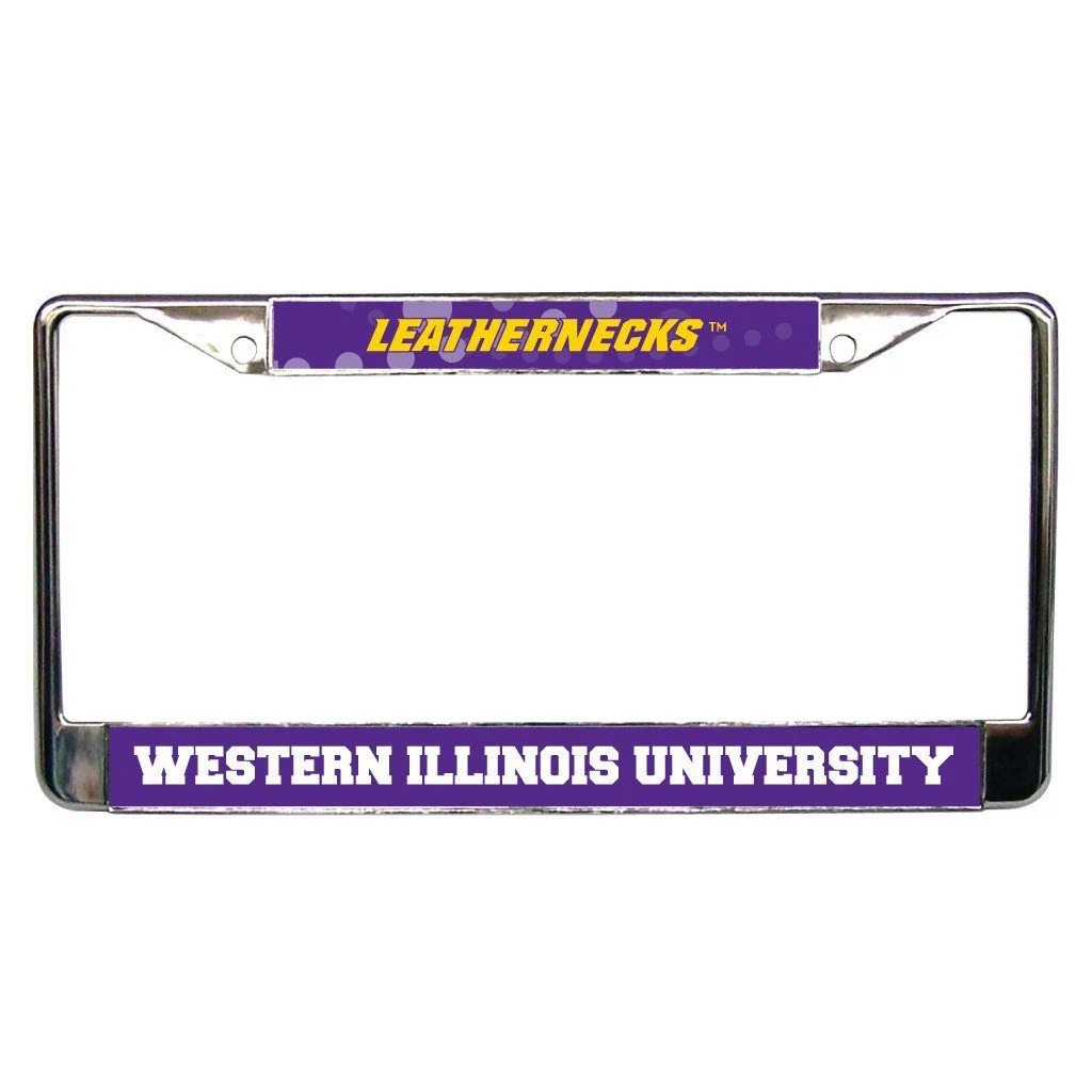 Western Illinois University License Plate Frame