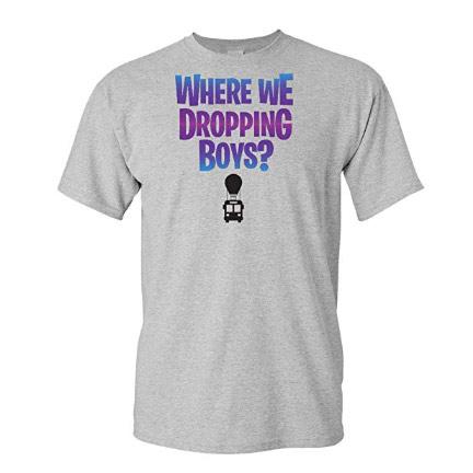 Where We Dropping Boys? Gamer T-Shirt