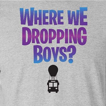 Where We Dropping Boys? Gamer T-Shirt - Image 2