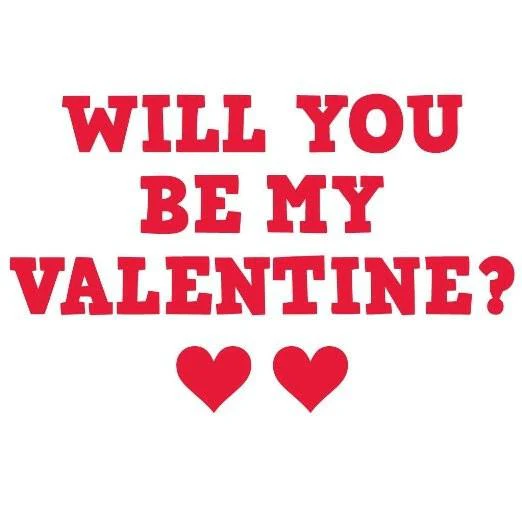 Will you be my Valentine? Yard Card - Image 2