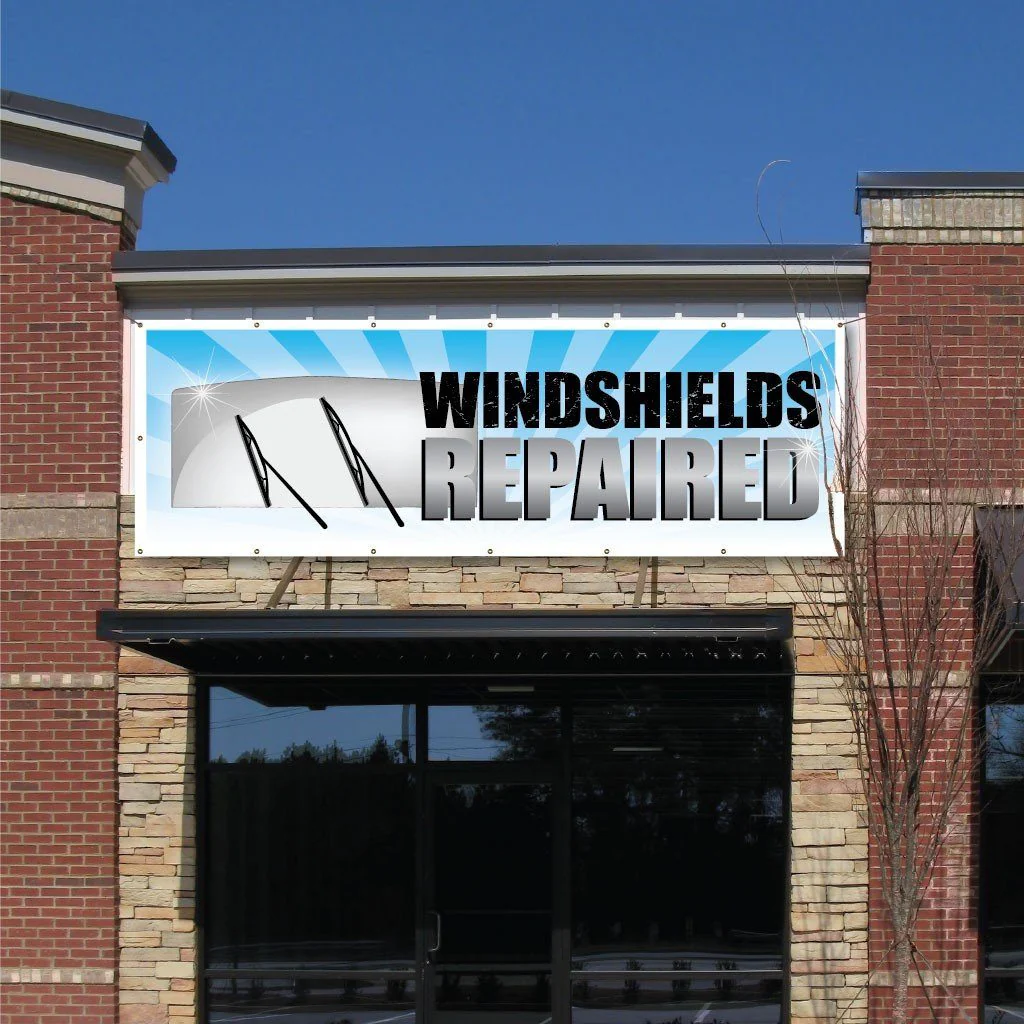Windshields Repaired Vinyl Banner - Image 4
