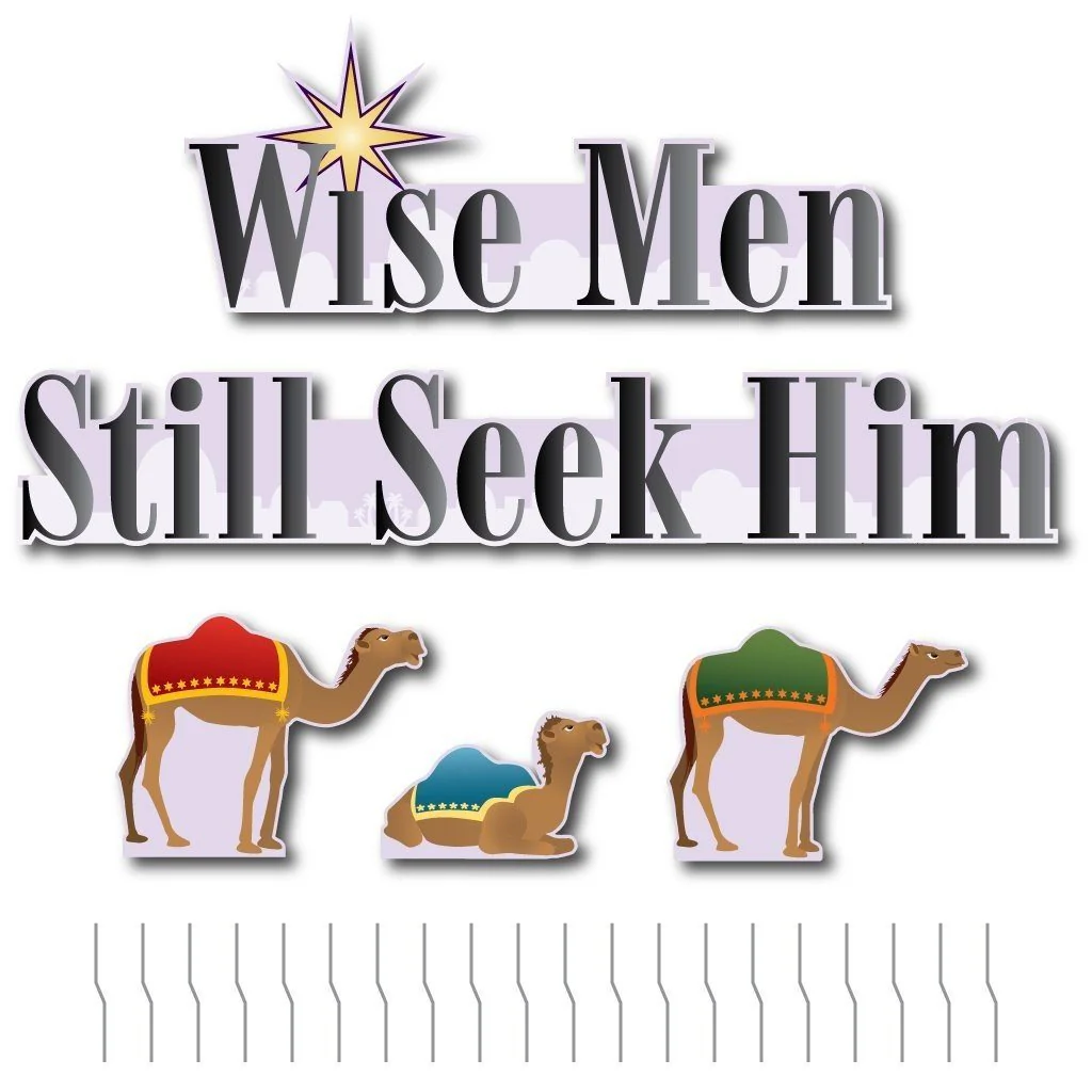 Wise Men Still Seek Him Yard Cards - Image 2