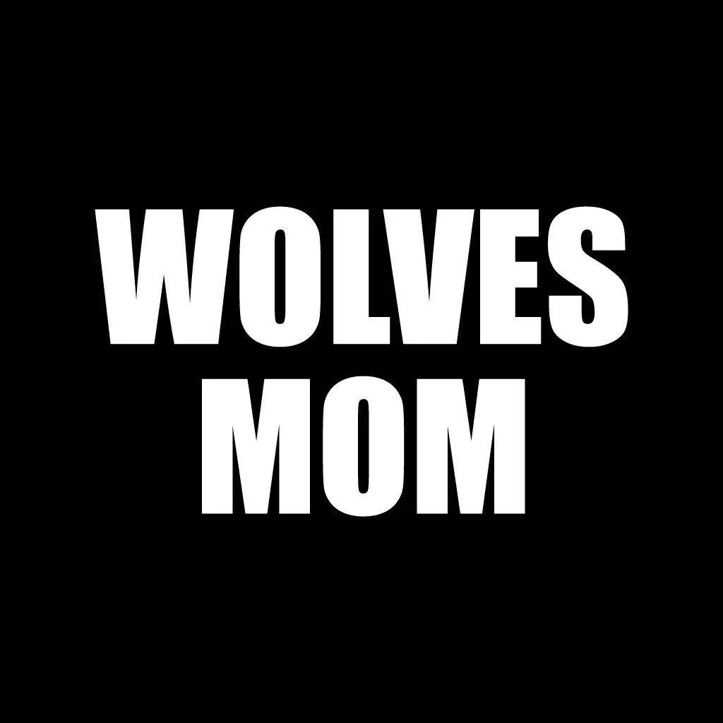 Wolves Mom Black Folding Camping Chair - Image 2